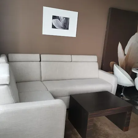 Prywatny Salon Z Aneksem Kuchennym, Sypialnia W Diva Apartamento *